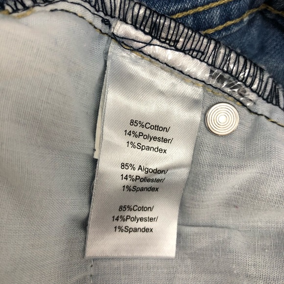 Ob Sess Girls Star Denim Short Size 12 - Picture 5 of 12